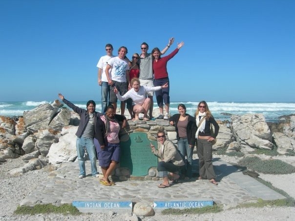 Cape Agulhas - southernmost tip of Africa!
