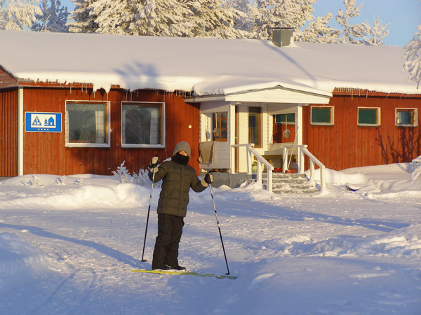 Finland Visatupa skiing
