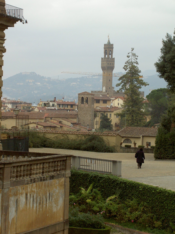 Palazzo Vecchio da Boboli Palazzo Vecchio da Boboli