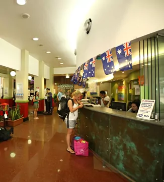 Sydney Central YHA Reception