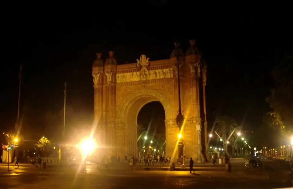 Arc de Triomf in Barcelona