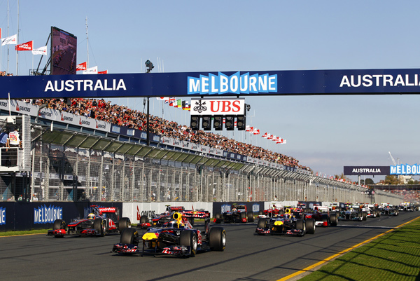 Formula 1 Racing in Melbourne