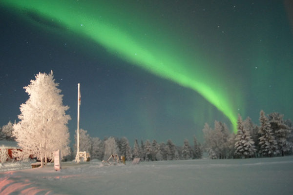 Finland Visatupa northern lights
