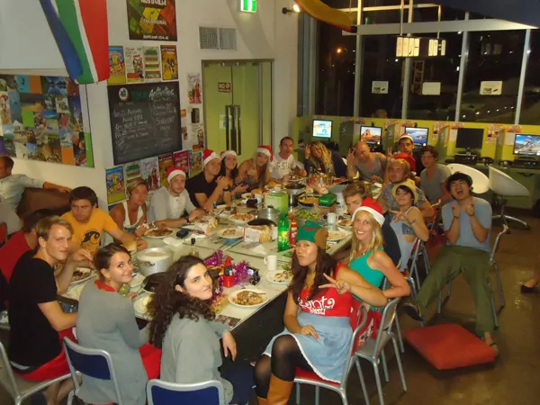 Sydney Railway Square YHA Christmas Party