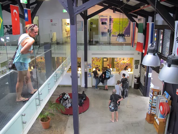Sydney Railway Square YHA reception