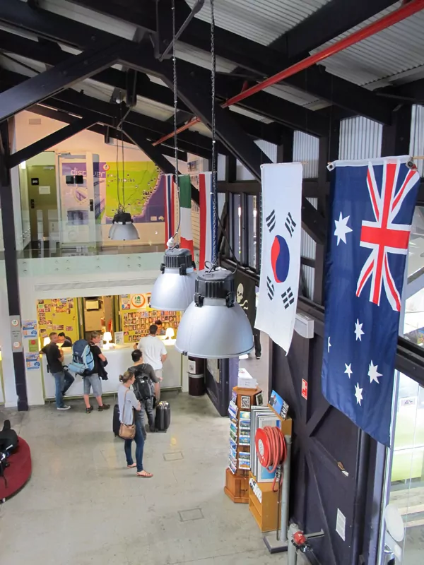 Sydney Railway Square YHA reception