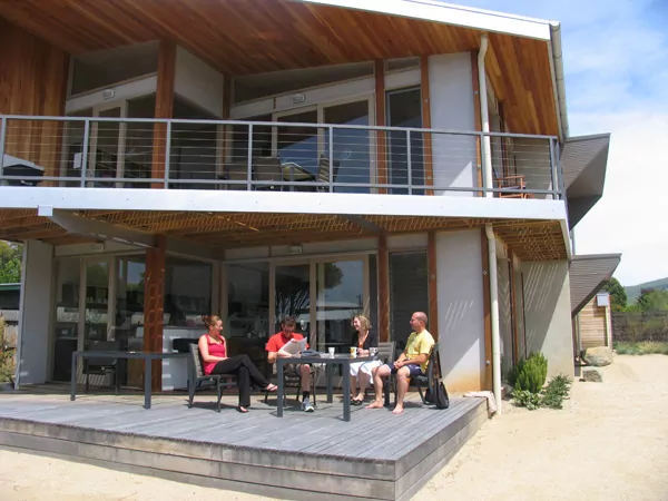 Eco Beach front deck