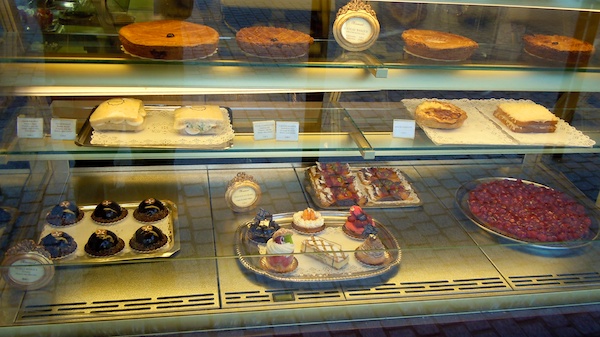 Basque chocolate shop, bakery, Biarritz France
