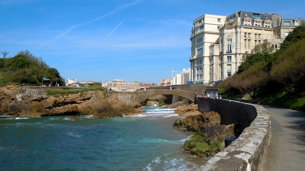 Esplanade, The Bay of Biscay, Biarritz France