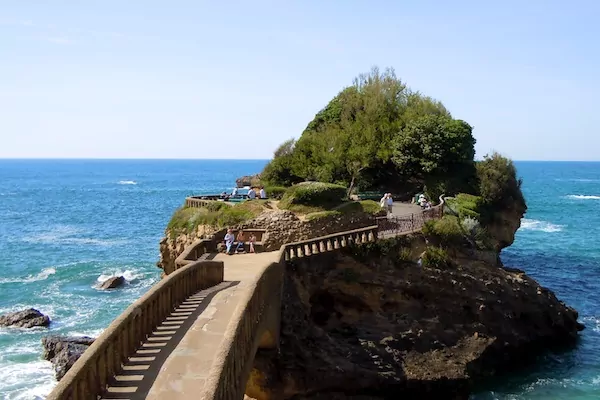 Le Rocher du Basta, The Bay of Biscay, Biarritz France
