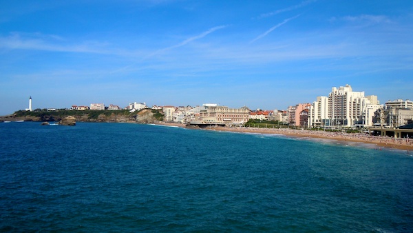 Beach Casino Lighthouse, The Bay of Biscay, Biarritz France