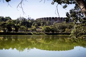 Pampulha lagoon in Belo Horizonte