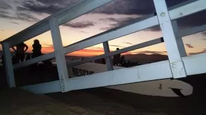 Sunset at the pier
