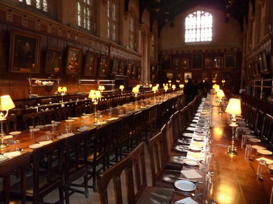 Oxford University's Great Hall