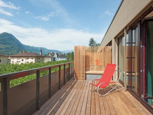 Interlaken Youth Hostel terrace