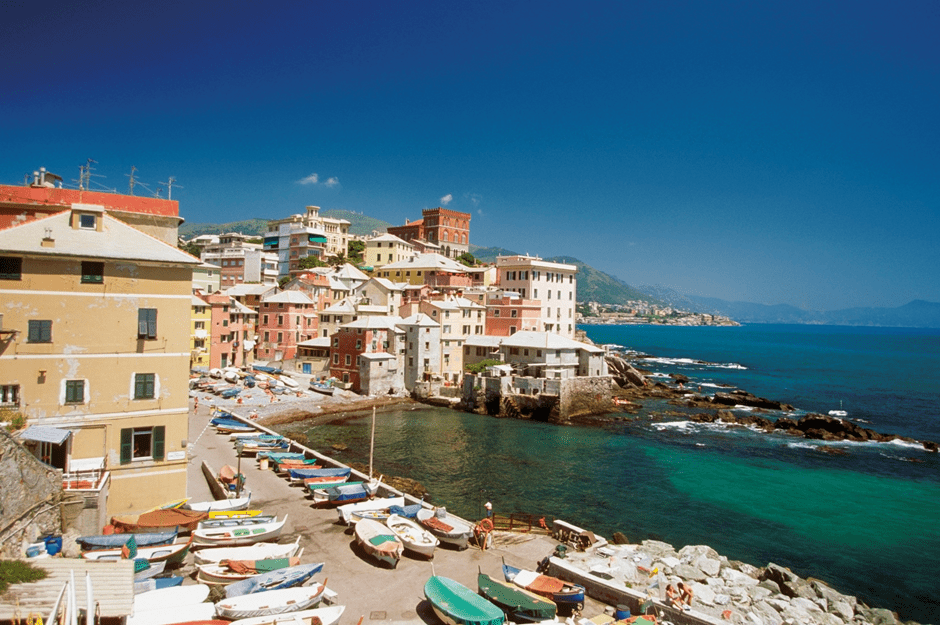 Genoa city and port