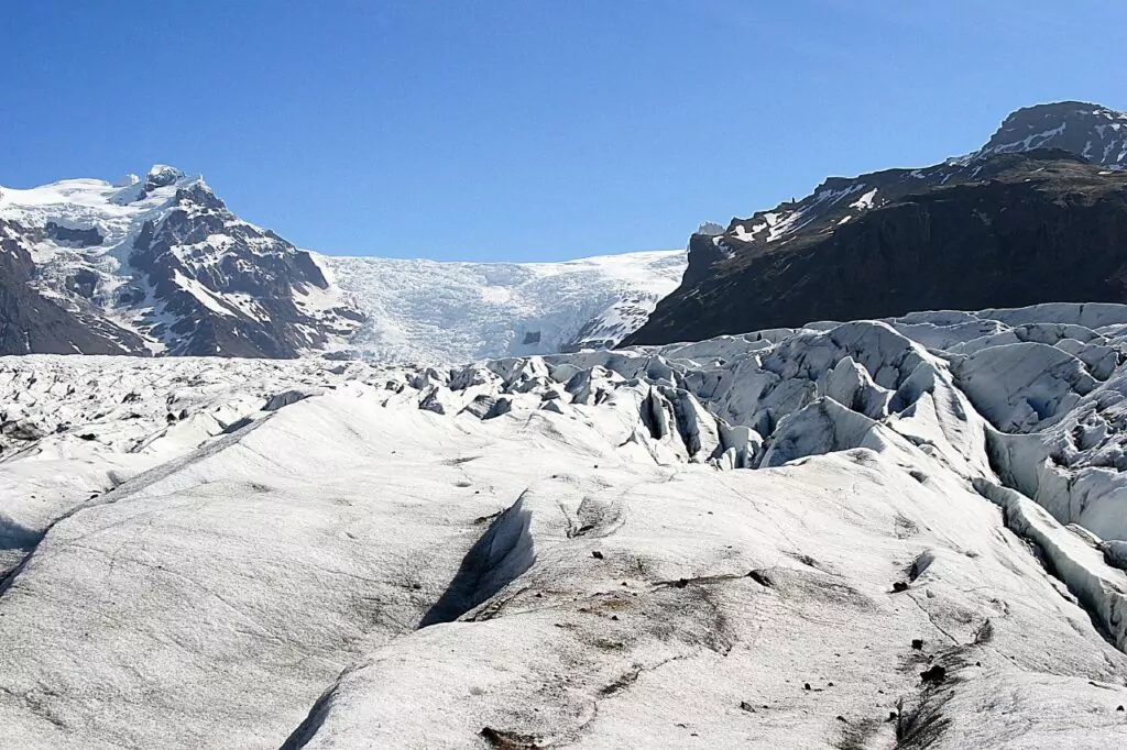 Svínafellsjökull glacier, Iceland