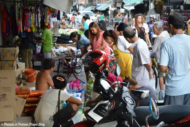 Life goes on in Thailand for locals - Peanuts or Pretzels