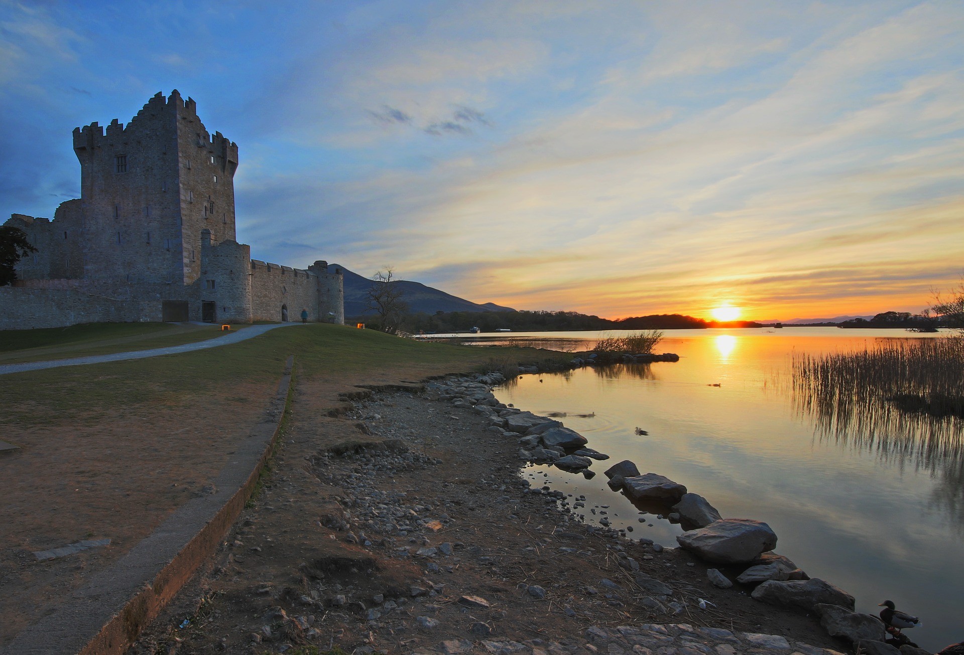 Ross Castle in Killarney is a 15th century tower house that makes you feel like you've stepped back in time.
