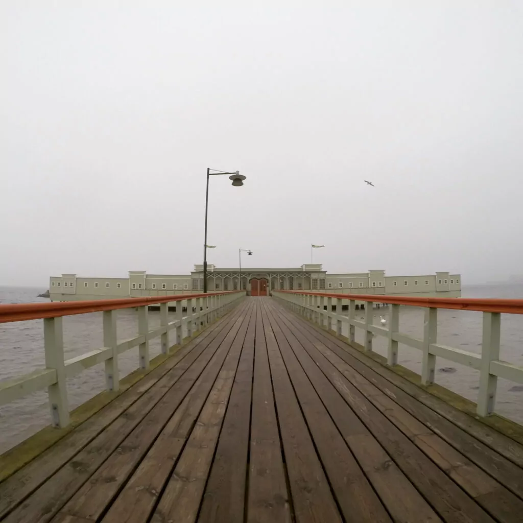 Kallbadhuset entrance. Picture taken by Marcos Doespiritusanto